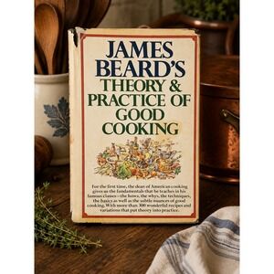 Vintage 1977 James Beard Theory & Practice of Good Cooking Hardcover Cookbook